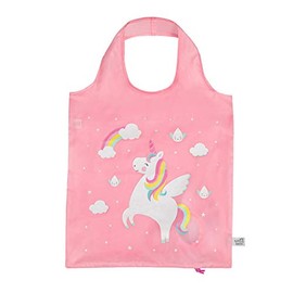 Sass & Belle Rainbow Unicorn Raindrop Foldable Shopping Bag