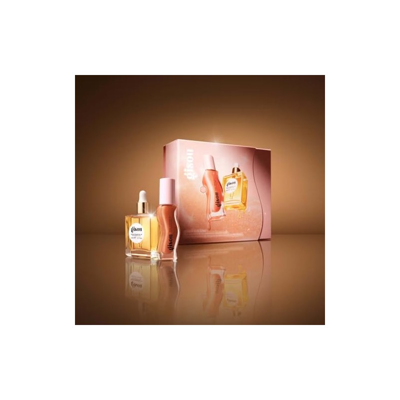Gisou Glossy & Glazed Set - Aceite para el cabello