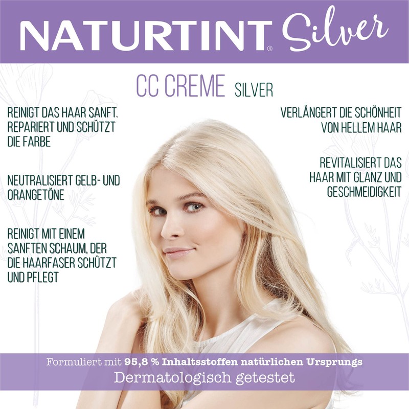 Naturtint. No Rinse Violet Mattifying CC Cream | Eliminates Unwanted