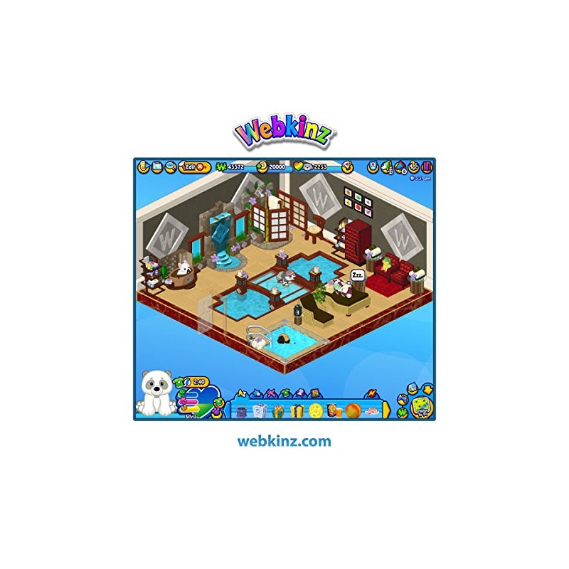 Webkinz Snowflake Puppy Soft Toy