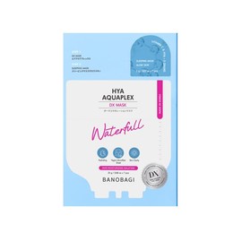 BANOBAGI Derma Collaboration 7 Sheets 0.9 oz (25 g) Sleeping Mask, Sheet Mask, Face Mask, Vegan, Korean Cosmetics (HYAAQUAPLEX)