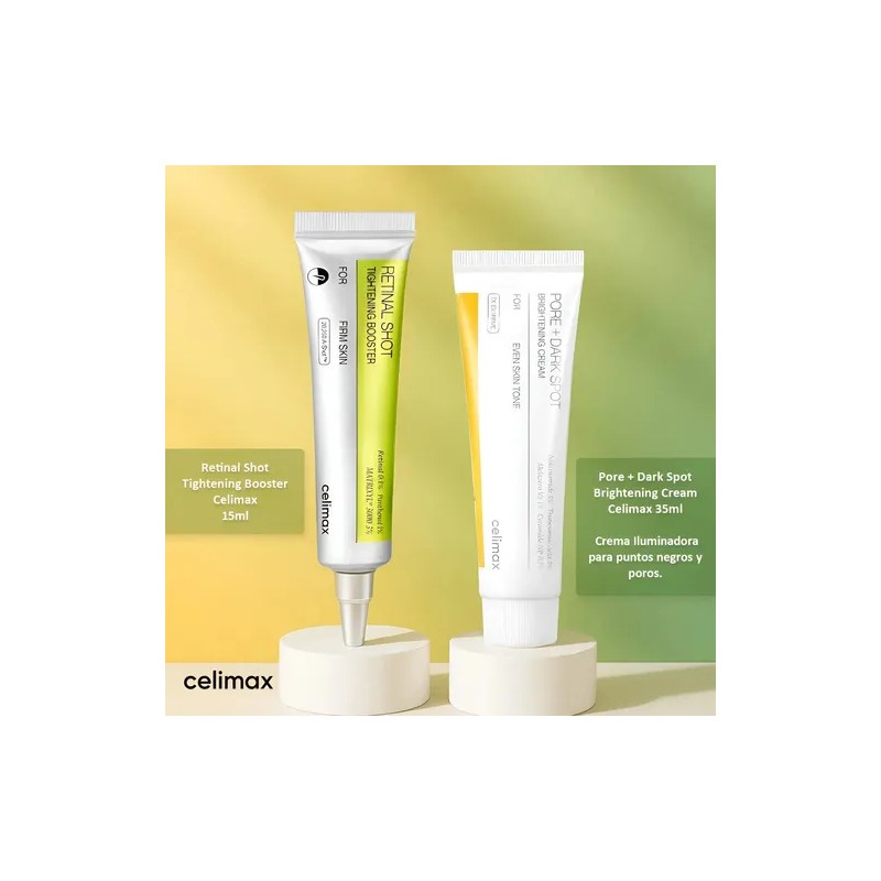 Dúo Set Celimax Retinal Shot 15 Ml Crema Para Manchas