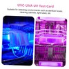 Mobestech 4sets Uv Test Strips Test Cards Tester Uv Identifying