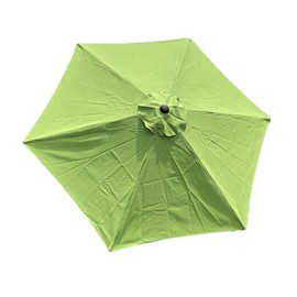 BELLRINO DECOR Replacement STRONG & THICK Umbrella Canopy for 9ft 6 Ribs (Canopy Only) (MATCHA GREEN)