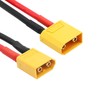 Short XT60 Parallel Battery Connector Cable,12AWG XT60 Male to Male