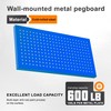 Metal Pegboard Panels 24" x 12" 4 Pack Heavy Duty