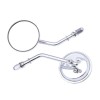Unbranded Round Rearview Mirrors for Harley-Davidso
