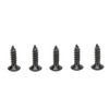 100PCS Guitar Pickguard Screws Metal Guard Plate Mounting Screw Electric
