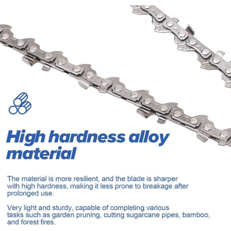 Candeon 4 Inch Chainsaw Chain, Pack of 2 Saw Chainsaw