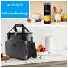 BAGLHER Coffee Maker Storage Bag, Waterproof Travel Carrying Organizer Case,