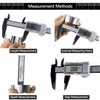 Fixget Measuring Calipers, Vernier Caliper Micrometer Digital Calipers Electronic with