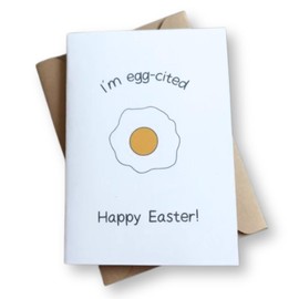 Osterkarte lustig - Ostergrußkarte DIN A6 mit Umschlag - Ostergeschenk - Osterkarten Klappkarten