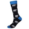 Cansok - Paquete de 2/4 calcetines divertidos para hombre, Osos