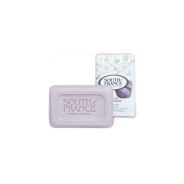 South of France Lavender Fields Bar Soap, 42.5 grams