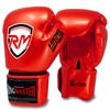 RingMaster Sports Kids Boxing Gloves Carbon Leather Training Sparring Punch