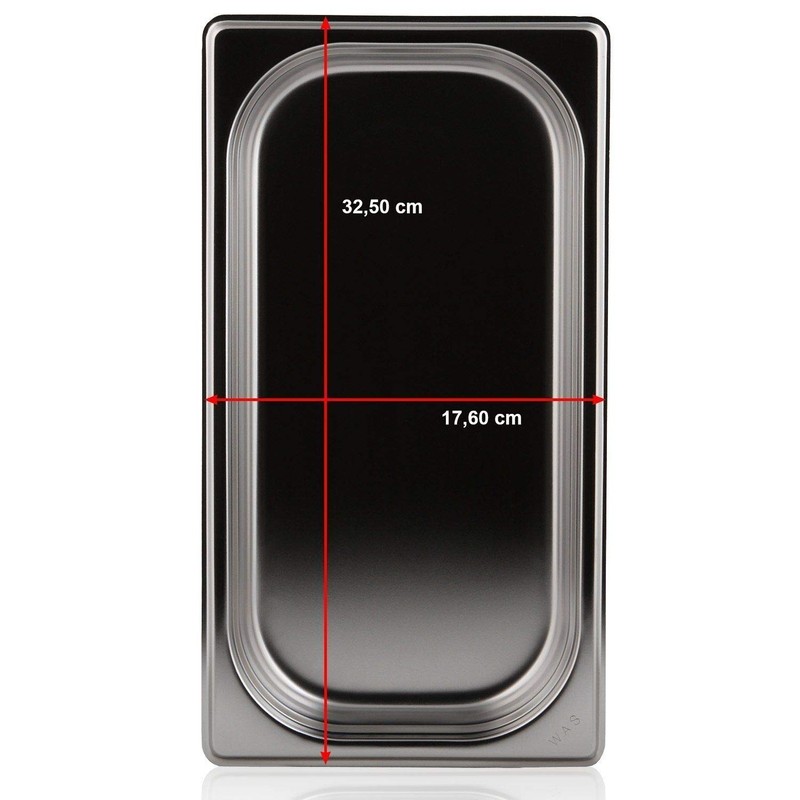 jokobela GN Container, Unperforated, Suitable for Gaggenau, Miele and Siemens