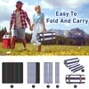 Timirock Striped Picnic Blankets 80” x 80” Extra Large Waterproof