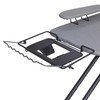 Household Essentials Wide Mega Ironing Board 4-Leg, Steel Top Pressing