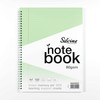 Silvine A4 Green Paper Dyslexia Notebook - Lined with Margin