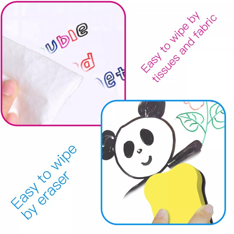 ALL SUMMER Small Whiteboard, Dry Erase Board with Markers, Small