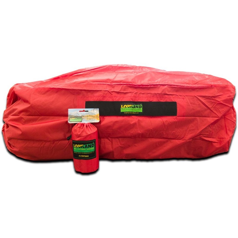 LOWLAND OUTDOOR® Transport Case for Backpacks, Red, 97 x 47