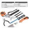 GreatNeck MS125 125 Piece Marine Tool Set, Complete With High