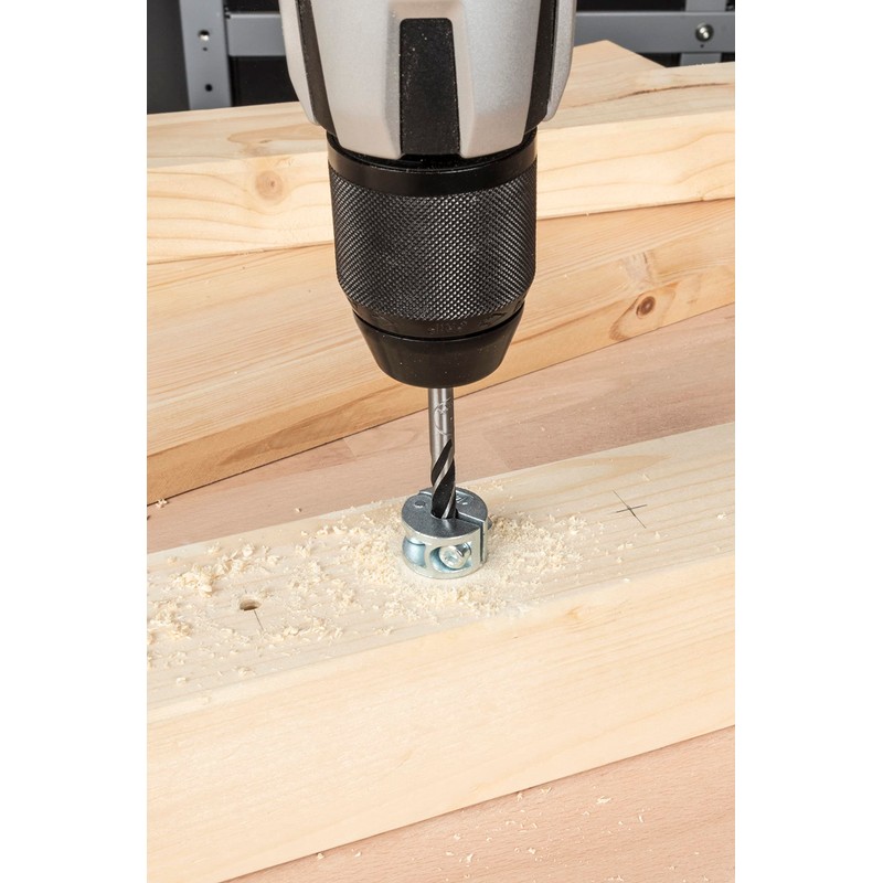 wolfcraft Wood Twist Drill Bit Set 2 Pcs. I 2732000