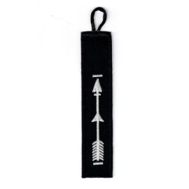 Boy Scout Order of the Arrow OA Pocket Sash White arrow on Black Vigil