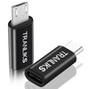 TRANLIKS Adapter Micro USB to Lightning, Compatible for Lightning Female