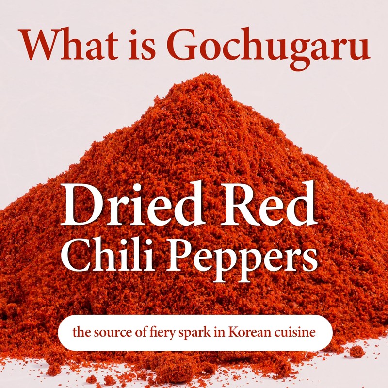 Wang Sun-Dried Coarse Gochugaru for Kimchi, Red Pepper Flakes, Chilli