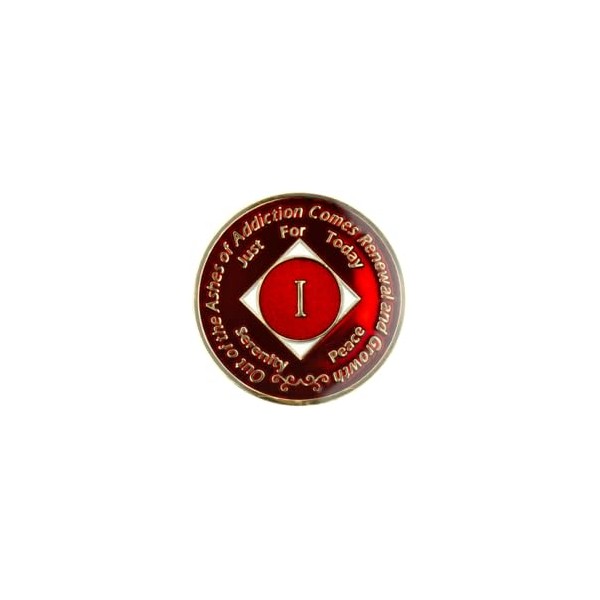 3 Year NA Style Clean Time Chip Metallic Red Tri-Plate