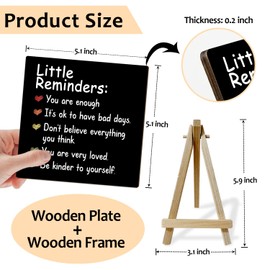 Office desk accessories, Desk decorations for women office, Mental health gifts Inspirational desk decor, Minimalism Office cubicle decor, Funny office gifts for coworkers (03)