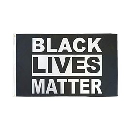 AZ FLAG BLACK LIVES MATTER FLAG 3' x 5' - STOP THE VIOLENCE FLAGS 90 x 150 cm - BANNER 3x5 ft