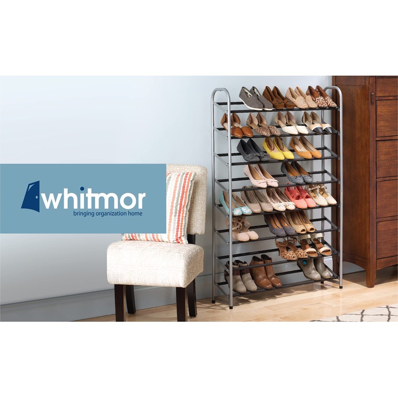 Whitmor 8 Tier Shoe Tower - 40 Pair - With