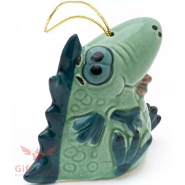 Porcelain Christmas Tree ornament figurine Dragon