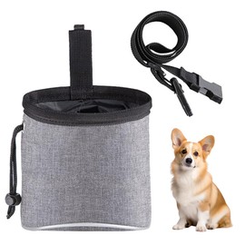 CUEMOON Multifunctional Dog Training Snack Bag with Pouch Dispenser Adjustable Belt