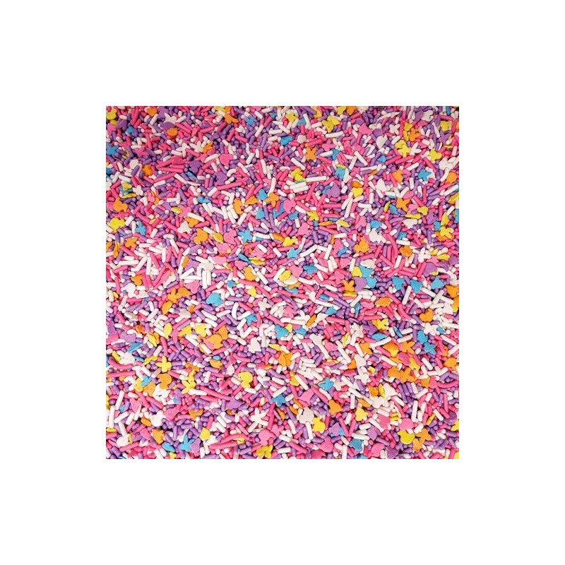 Candy Retailer Easter Bunny, Chick, Duck Cupcake Sprinkles 4oz.