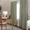 TOWN & COUNTRY LUXE Davos Solid Linen Texture Indoor Curtains,