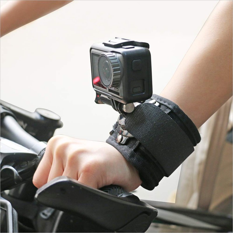 360 Degree Rotating Arm Mount Strap Wrist Strap Mount for