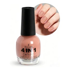 4 En 1 Esmalte De Uñas Geluxe 15ml, Acabado Profesional                                                                                               