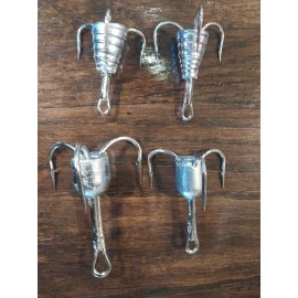 GGS 4 Weighted Snag Hooks 6/0, 7/0, 8/0, 10/0. Gator, Catfish, Poggies, Bunker.