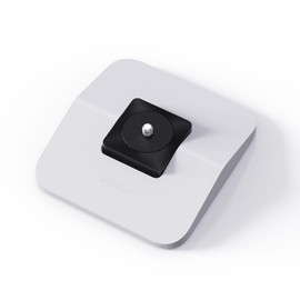 WANBO Projector Stand, Tabletop, Removable, Small, Lightweight, Convenient Storage, 1/4 Inch Screw, Space Saving Design, White