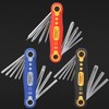 8PCS Precision Screwdriver Set Multifunctional Folding Repair Tool Kit Phillips