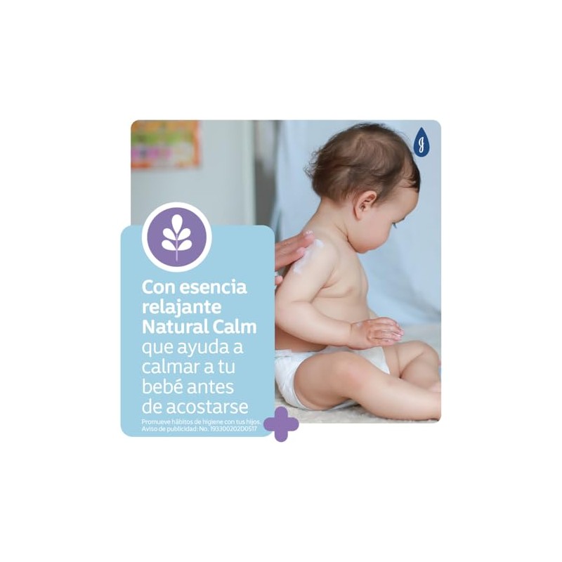 JOHNSON'S Crema Corporal Para Bebé Antes de Dormir 200 ml