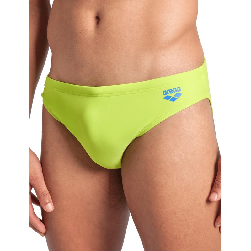 Arena Men's SANTAMARIAS R Brief, Artic Lime-Blue China, 48