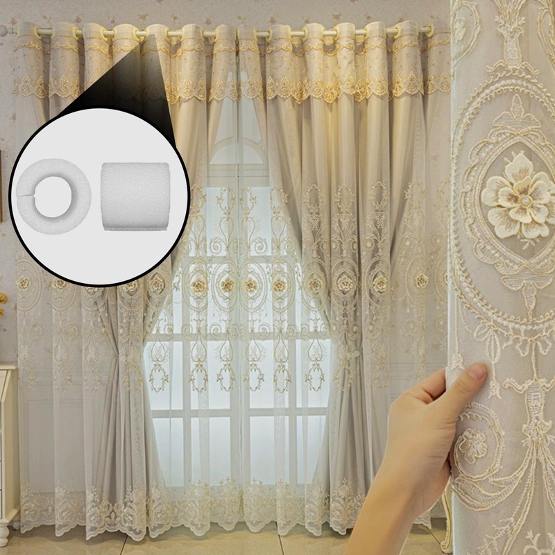 Grommet Curtain Spacers Foam 1.9" Grommet Curtain Spacers Foam Spacers