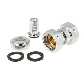 tecuro Tap Counter Fittings for Outlet Valves and Taps 3/4 Inch Union Nut x 3/4 Inch Internal Thread