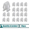 dawfall 20 PCS Car Dashboard Trim Clips, Snap Fitting Retainer