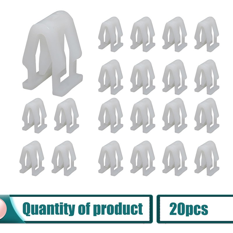 dawfall 20 PCS Car Dashboard Trim Clips, Snap Fitting Retainer