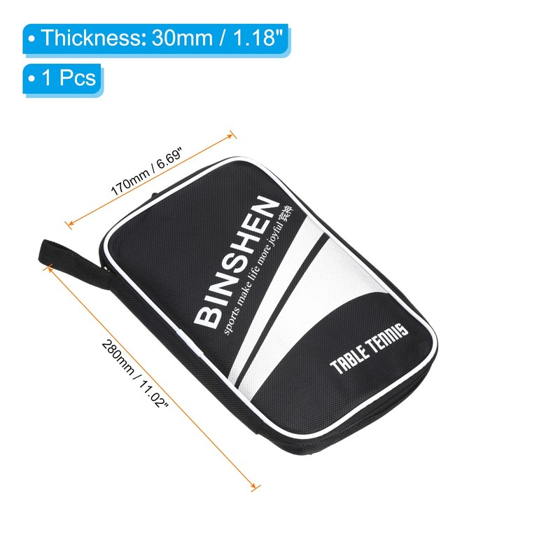 PATIKIL Ping Pong Paddle Case, Table Tennis Racket Case Soft